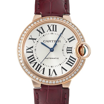 カルティエ バロンブルー ドゥ カルティエ 36mm WJBB0034 シルバー ユニセックス 時計 【中古】【wristwatch】