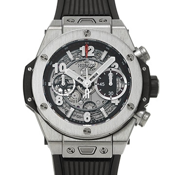 ウブロ ビッグバン ウニコ チタニウム 441.NX.1170.RX マットブラックスケルトン メンズ 時計 【中古】【wristwatch】