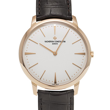 ヴァシュロン コンスタンタン パトリモニー マニュアルワインディング 81180/000R-9159 シルバー メンズ 時計 【中古】【wristwatch】