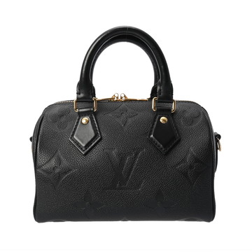 ルイ ヴィトン モノグラムアンプラント スピーディバンドリエール20 2WAY ノワール M58953 レザー レディース バッグ 【中古】【bag】