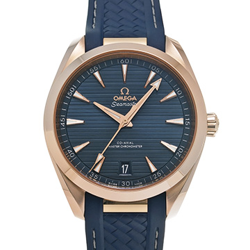 オメガ シーマスター アクアテラ コーアクシャル マスタークロノメーター 220.52.41.21.03.001 ブルー メンズ 時計 【中古】【wristwatch】