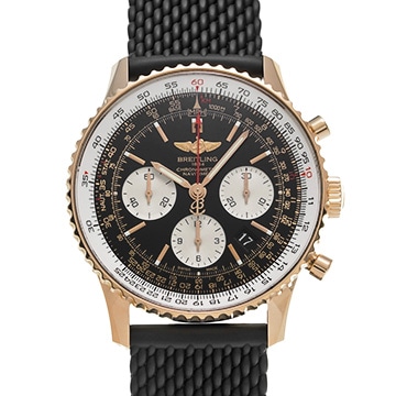 ブライトリング ナビタイマー 01 RB012012/BA49 ブラック/シルバー メンズ 時計 【中古】【wristwatch】