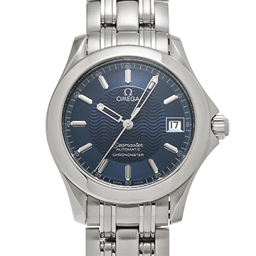 オメガ シーマスター 120 2501.81 ブルー メンズ 時計 【中古】【wristwatch】