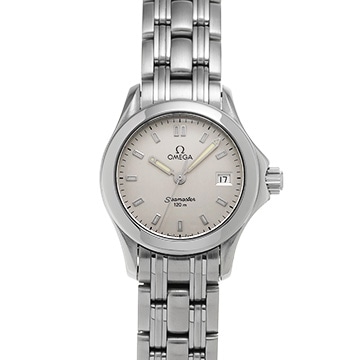 オメガ シーマスター 120 クォーツ 2581.33 シルバー レディース 時計 【中古】【wristwatch】