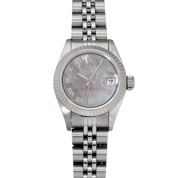 ロレックス デイトジャスト 69174NR シェル レディース 時計 【中古】【wristwatch】