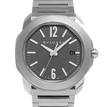 ブルガリ オクト OC41S グレー メンズ 時計 【中古】【wristwatch】