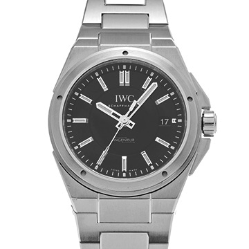 IWC インヂュニア オートマティック IW323902 ブラック メンズ 時計 【中古】【wristwatch】
