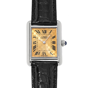 カルティエ マストタンク  W1017654 オレンジ レディース 時計 【中古】【wristwatch】