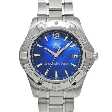 タグ ホイヤー ニューアクアレーサー サウスパシフィック オーシャン 300本限定 WAF211P.BA0806 ブルーシェル メンズ 時計 【中古】【wristwatch】