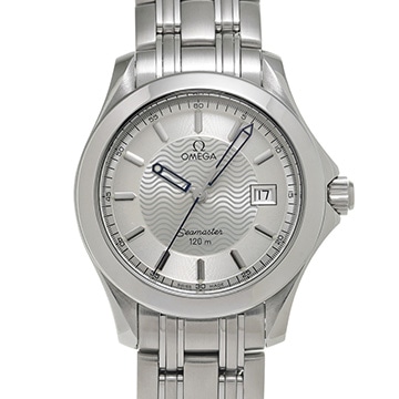 オメガ シーマスター 120 クォーツ 2511.31 シルバー メンズ 時計 【中古】【wristwatch】