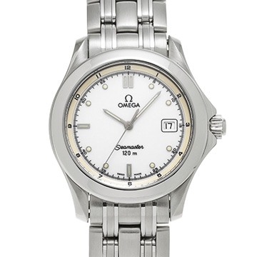 オメガ シーマスター 120 2511.20 ホワイト メンズ 時計 【中古】【wristwatch】