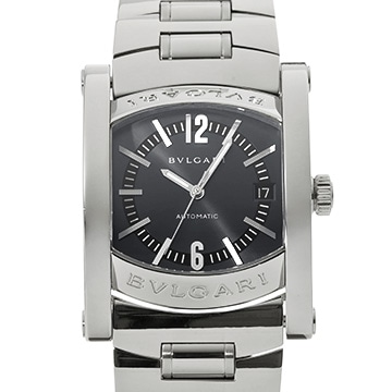 ブルガリ アショーマ AA44S ブルーグレー メンズ 時計 【中古】【wristwatch】