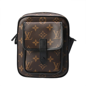 ルイ ヴィトン モノグラムマカサー クリストファー ウェアラブル ウォレット ブラウン M69404 モノグラムキャンバス メンズ バッグ 【中古】【bag】