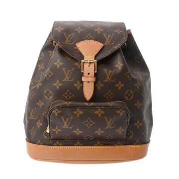 ルイ ヴィトン モノグラム モンスリ MM ブラウン M51136 モノグラムキャンバス レディース バッグ 【中古】【bag】