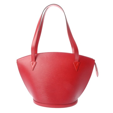 ルイ ヴィトン エピ サンジャック ショッピング カスティリアンレッド M52277 エピレザー レディース バッグ 【中古】【bag】