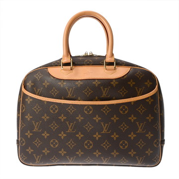 ルイ ヴィトン モノグラム ドーヴィル ブラウン M47270 モノグラムキャンバス レディース バッグ 【中古】【bag】