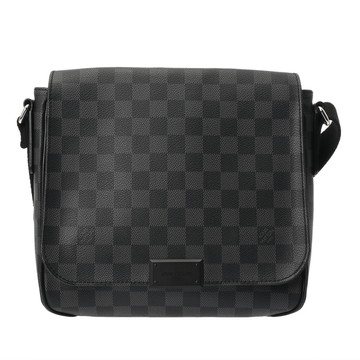 ルイ ヴィトン ダミエグラフィット ディストリクト PM ブラック/グレー N41260 ダミエキャンバス メンズ バッグ 【中古】【bag】