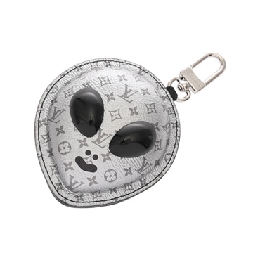 ルイ ヴィトン モノグラム バッグチャーム LV エイリアン 2025年SS グレー M02429 モノグラムレザー/モノグラムエクリプス ユニセックス 【中古】【other】