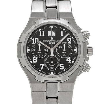 ヴァシュロン コンスタンタン オーヴァーシーズ クロノグラフ 49140/423A-8886 ブラック メンズ 時計 【中古】【wristwatch】