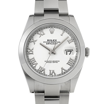 ロレックス デイトジャスト 41 126300 ホワイト メンズ 時計 【新品】【wristwatch】