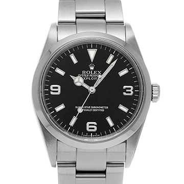 ロレックス エクスプローラー 114270 ブラック メンズ 時計 【中古】【wristwatch】