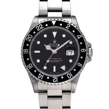 ロレックス GMTマスター 16700 ブラック メンズ 時計 【中古】【wristwatch】