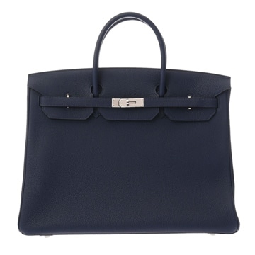 エルメス バーキン 40 ブルーサフィール トゴ ユニセックス バッグ 【中古】【bag】