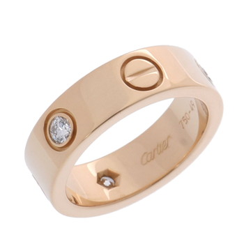 カルティエ ラブリング #49 3PD ゴールド B4032449 K18イエローゴールド YG レディース ジュエリー 【中古】【jewelry】