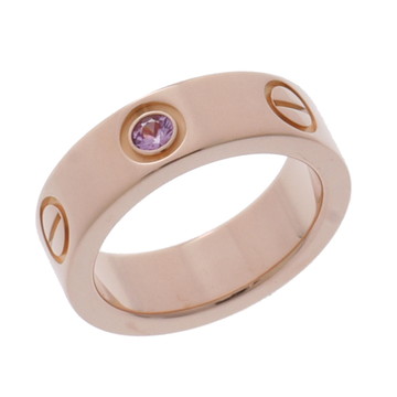 カルティエ ラブリング #47 ゴールド K18ピンクゴールド PG レディース ジュエリー 【中古】【jewelry】