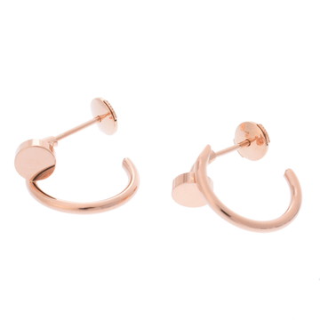 カルティエ ジュストアンクル ピアス スモール ゴールド K18ピンクゴールド PG レディース ジュエリー 【中古】【jewelry】