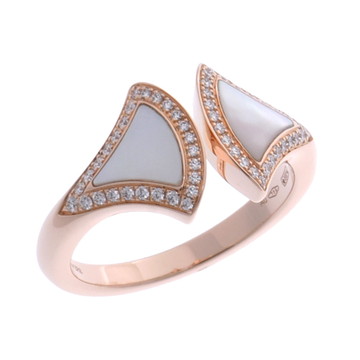 ブルガリ ディーヴァドリーム リング ゴールド 358936 K18ピンクゴールド PG レディース ジュエリー 【中古】【jewelry】