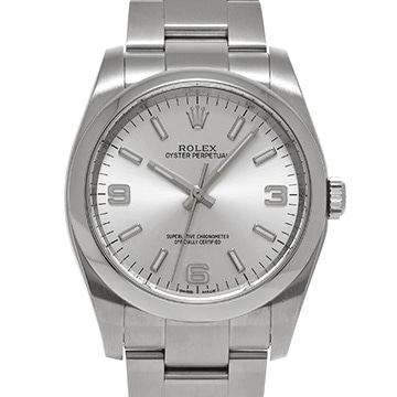 ロレックス オイスターパーペチュアル 116000 シルバー メンズ 時計 【中古】【wristwatch】