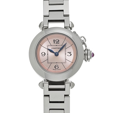 カルティエ ミスパシャ W3140008 ピンク レディース 時計 【中古】【wristwatch】