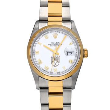 ロレックス デイトジャスト ニック・プライス 200本限定 16203G ホワイト メンズ 時計 【中古】【wristwatch】