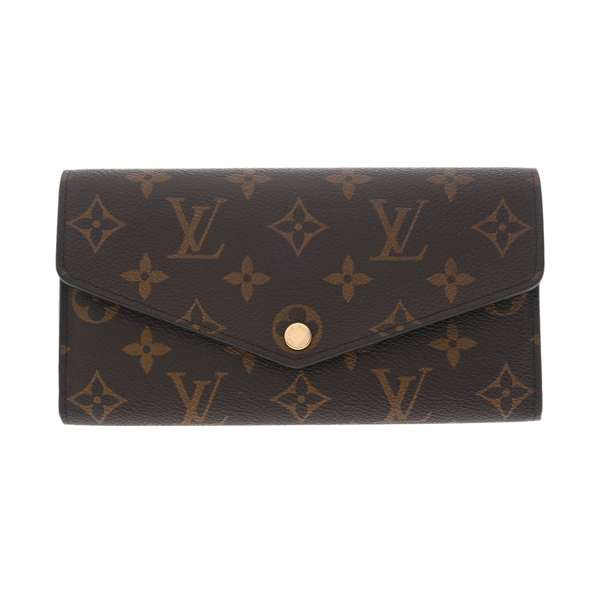 ルイ ヴィトン モノグラム ポルトフォイユ サラ ブラウン M60531 モノグラムキャンバス ユニセックス 財布 【中古】【purse】