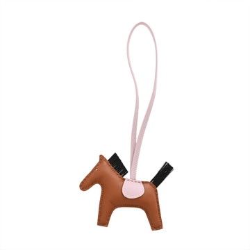 エルメス ロデオ PM ゴールド/ブラック/モーヴペール アニョーミロ/クリノラン ユニセックス 【中古】【other】