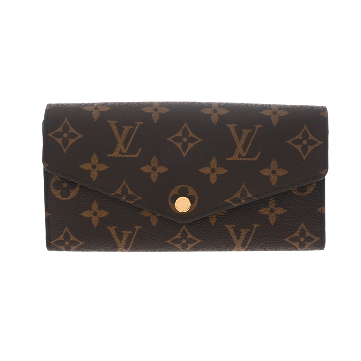 ルイ ヴィトン モノグラム ポルトフォイユ サラ ブラウン M60531 モノグラムキャンバス ユニセックス 財布 【中古】【purse】