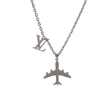 ルイ ヴィトン ペンダントLVプレーン シルバー MP3157 メタル レディース ジュエリー 【中古】【jewelry】