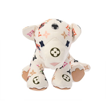 ルイ ヴィトン ドゥドゥ タイガー  ホワイト系マルチカラー GI0735 オーガニックコットン ユニセックス 【中古】【other】