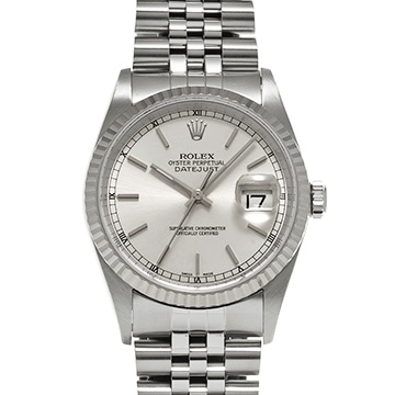 ロレックス デイトジャスト 16234 シルバー メンズ 時計 【中古】【wristwatch】
