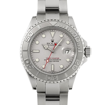 ロレックス ヨットマスター 40 16622 グレー メンズ 時計 【中古】【wristwatch】