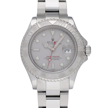 ロレックス ヨットマスター ロレジウム 16622 グレー メンズ 時計 【中古】【wristwatch】