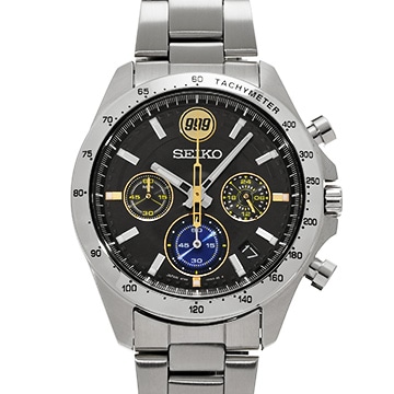 セイコー 銀河鉄道999 45th 8T63-01N0 ブラック メンズ 時計 【中古】【wristwatch】