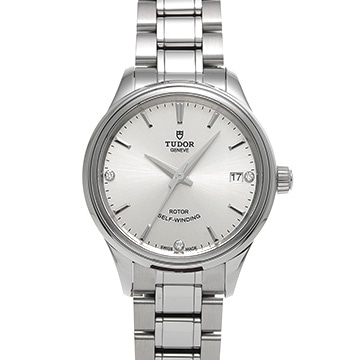 チューダー / チュードル スタイル 12300 シルバー/ダイヤモンド メンズ 時計 【中古】【wristwatch】