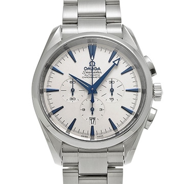 オメガ シーマスター アクアテラ クロノグラフ 2512.30 シルバー メンズ 時計 【中古】【wristwatch】