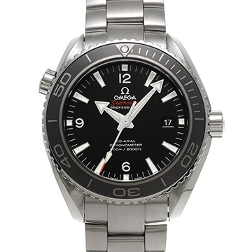 オメガ シーマスター プラネットオーシャン 600 コーアクシャル 232.30.46.21.01.001 ブラック メンズ 時計 【中古】【wristwatch】