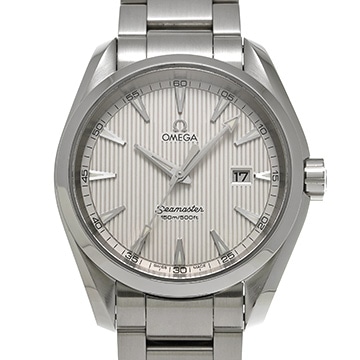 オメガ シーマスター アクアテラ クォーツ 231.10.39.61.02.001 シルバー メンズ 時計 【中古】【wristwatch】