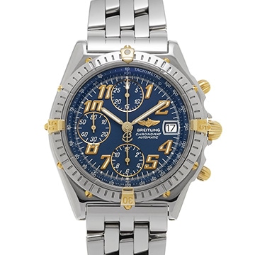 ブライトリング クロノマット  B137C53PA ブルー メンズ 時計 【中古】【wristwatch】