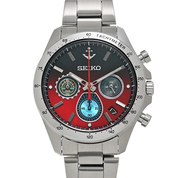 セイコー 宇宙戦艦ヤマト 50周年記念ウォッチ 8T63-04D0 レッド・グラデーション メンズ 時計 【中古】【wristwatch】