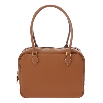 エルメス プリュム20 ゴールド ヴォースイフト レディース バッグ 【未使用】【bag】